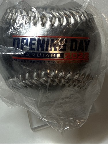 Cleveland Guardians 2022 Opening Day Silver Collector Baseball MLB - Picture 9 of 9