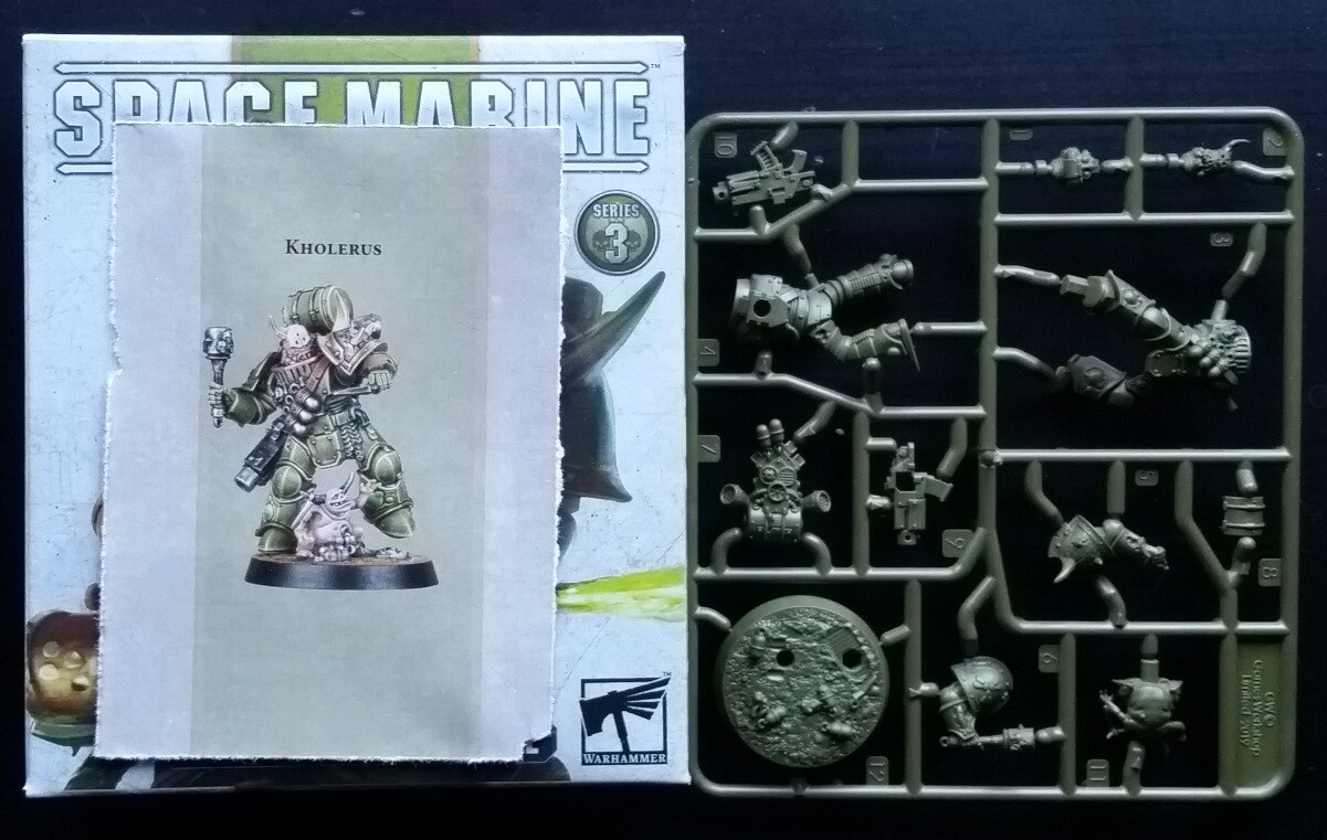 Чумной Десантник Холерус Граната Космические Герои 3 Гвардия Смерти Warhammer 40K