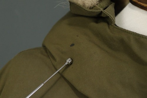 Canada Goose Green Goose Down Wool Hooded Full Zip Long Parka Jacket Size L - Picture 17 of 24