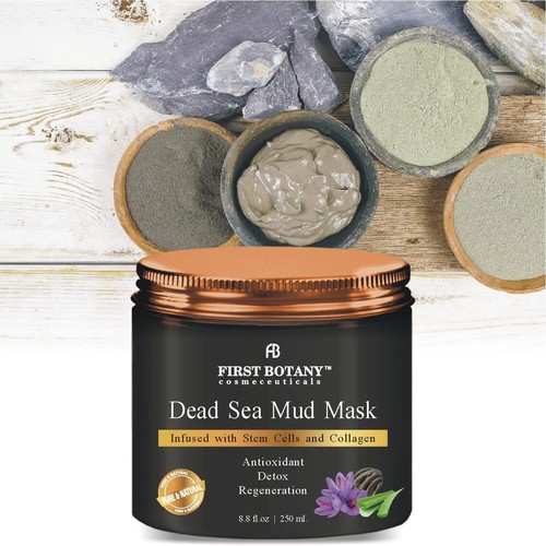 First Botany 100% Natural Mineral-Infused Dead Sea Mud Mask 8.8oz Stem Cells ... - Picture 5 of 7