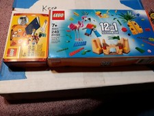 Lego 12 in 1 rebuild into  (40411), and lego suitcase set