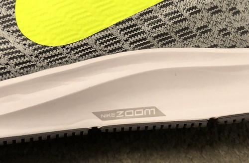 NIKE Air Zoom Pegasus 35 taglia 10,5 grigio 942851 101 nuova con scatola - Foto 3 di 10
