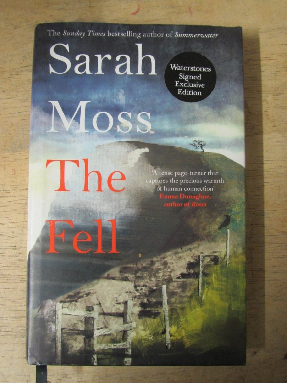 * SIGNED * THE FELL by SARAH MOSS - PICADOR 2021 - Hardback DW
