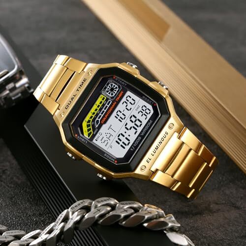 PASOY Mens Womens Sports Watch Rubber Watchband Assorted Colors - Picture 18 of 92
