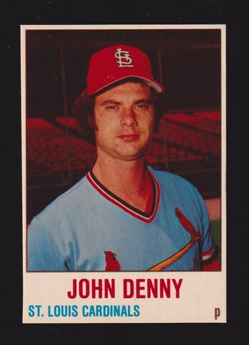 1978 HOSTESS #129  John Denny  ST LOUIS CARDINALS  EX-MINT  A - Picture 1 of 2