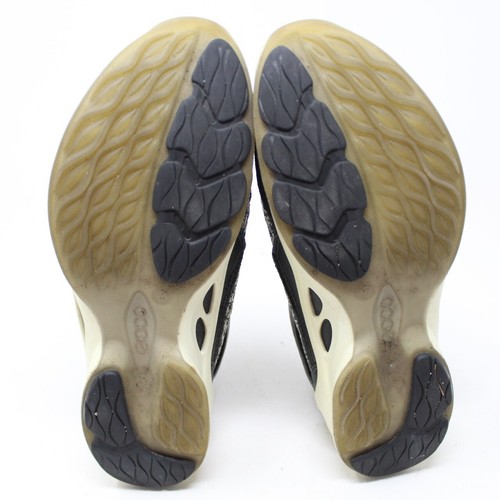 Ecco Biom Damenschuhe 6 Fjuel Maleo Natural Motion Mesh schwarz/weiß Sneaker - Bild 10 von 12