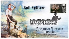 SC 4380-2, 2009, Abraham Lincoln, Birth Bicentennial, FDC, Pictorial Cancel, Rai