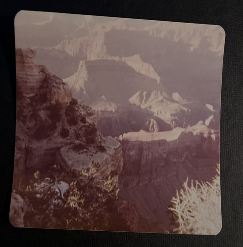 FOTO VINTAGE ENCONTRADA IMAGEN AÑOS 70 vista panorámica del Gran Cañón - Imagen 1 de 3