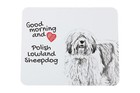 Poolse laaglandherder muismat met hond Art-Dog