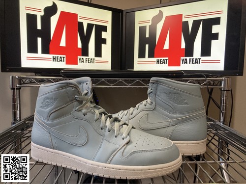 Size 12 - Air Jordan 1 Retro Premium High Mica Green - Picture 2 of 9