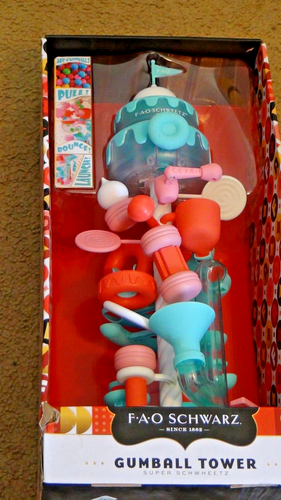 FAO Schwarz Gumball Tower 18" H - Picture 5 of 21
