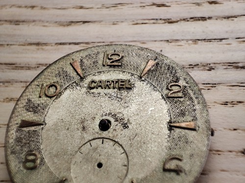 Montre Cartel EB soldes 1332 - Plaque principale - Platine - Pièce 31,9 mm - Pour pièces et pièces