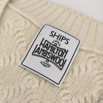 HAMILTON LAMBSWOOLニット Steven Alan＞ ハミルトンラムズウール モックネック ニット ―LOOSE