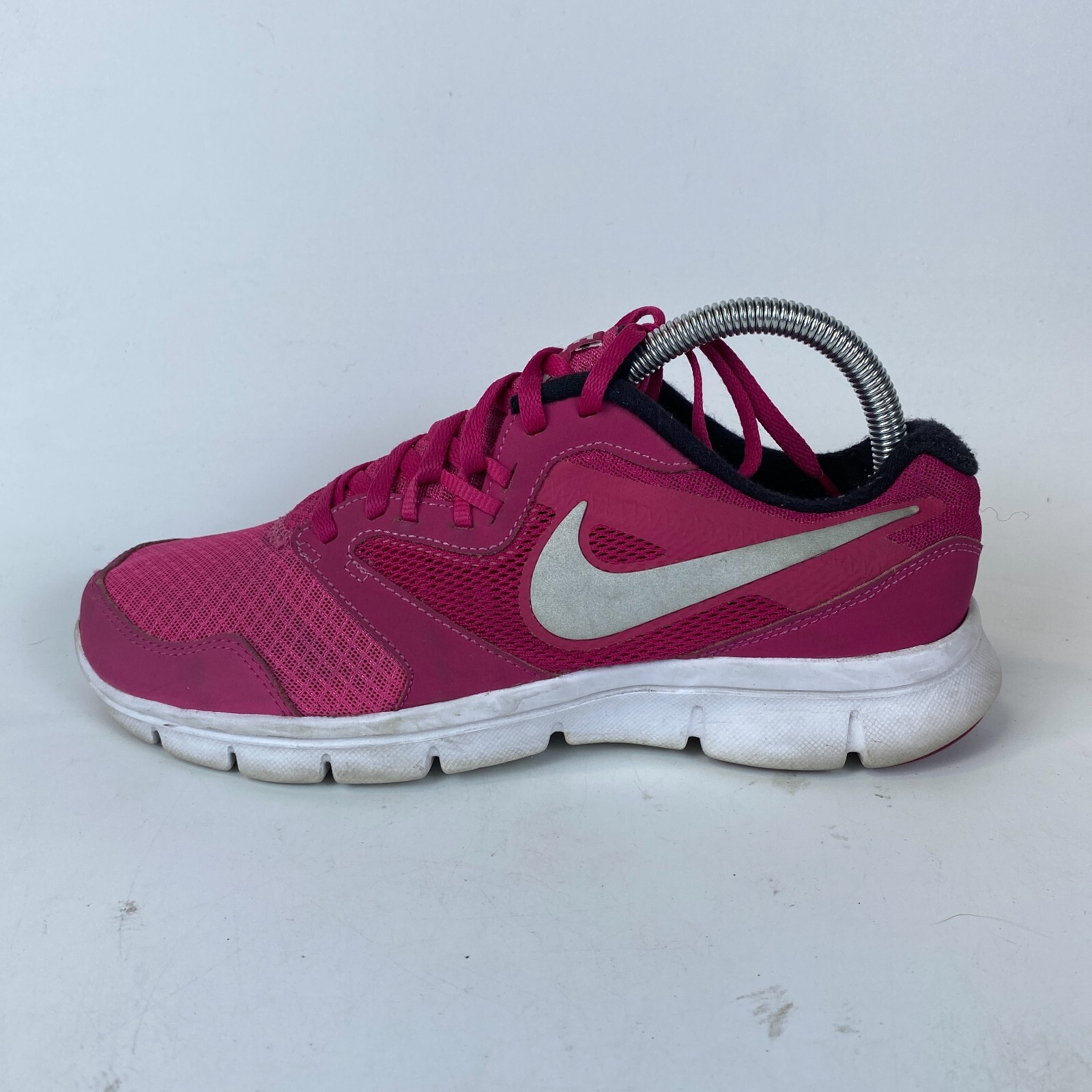 Nike Flex Experience RN3 Trainers Shoes Youth 6.5Y Pink Mesh Lace Up 653698 601 thumbnail 6