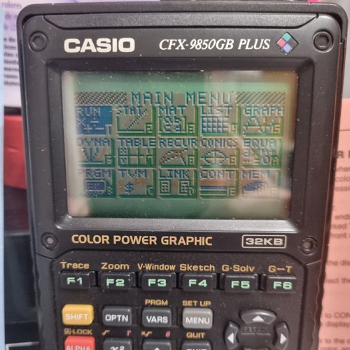 Casio Colour Scientific Calculator Graphing CFX-9850GB PLUS Complete Manual Box - Picture 5 of 16