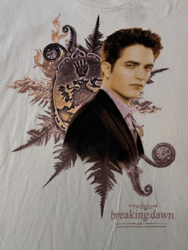 T-shirt Edward Twilight Breaking Dawn Part 1 Promo Tee - L - Picture 3 of 6