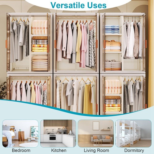 New Stackable Clear Storage Bin for Wardrobe, Living Room, Bedroom - Picture 6 of 10