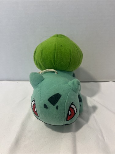 Pokemon Bulbasaur Plüschtier 6 Zoll Toy Factory Green 2017 Nintendo Stofftier - Bild 2 von 5