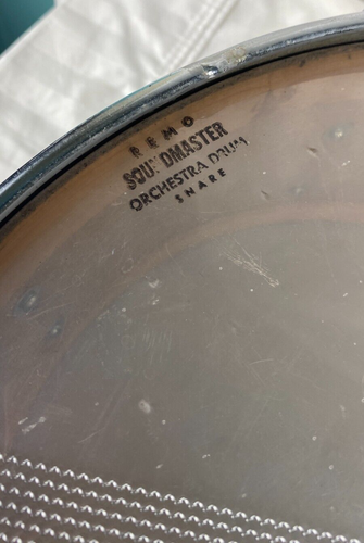 Vintage 14" Remo Soundmaster Orchestra Japan Sparkle Snare Drum + Tasche Case - Bild 4 von 20