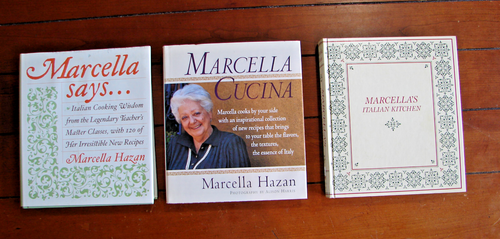 3 HC Marcella Hazan Kochbücher Marcella Cucina Marcella sagt italienische Küche