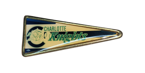 Vintage CHARLOTTE KNIGHTS Baseball Trikot MiLB Herren XL mit Pin - leichte Flecken - Bild 6 von 22