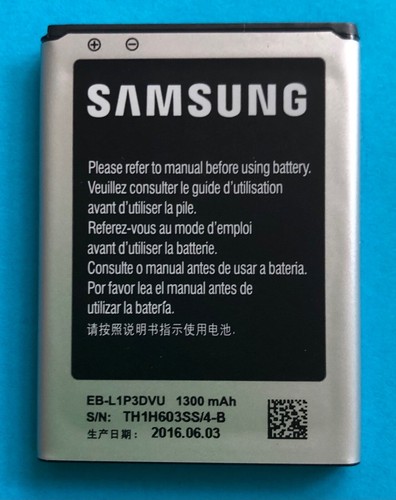 ORIGINAL BATTERY SAMSUNG GALAXY FAME 1300mAh GT-S6810 GT-S6818 GT-6812 DUOS 3,7V - Photo 5 sur 6