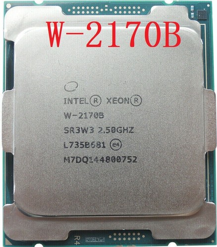 Intel Xeon W-2170B 14 core 28 thread 2.5G processor SR3W3 CPU LGA2066 CPU - Picture 1 of 3