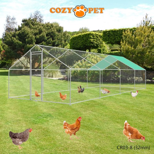 Chicken Run 10 Sizes by Cozy Pet 25mm & 32mm Hens Dogs Poultry Rabbit Ducks Coop - Picture 131 of 268