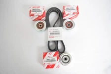 Genuine Toyota Tacoma V6 4.0L 1GRFE 2005-2015 Drive Belt & Idler Pulley OEM Kit