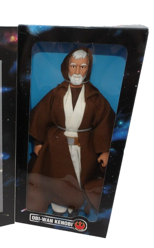 Figura de acción Kenner 1996 serie coleccionista Star Wars Obi-Wan Kenobi 12" nueva en caja - Imagen 2 de 5