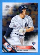 2016 Topps Chrome #128 Greg Bird Yankees