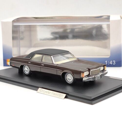 GLM Models 1/43 1974 Chrysler Newport #106401 Brown Resin Car Limited Collection - Bild 2 von 6