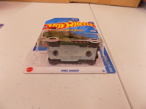 2022 Hot Wheels Pixel Shaker, Regular Treasure Hunt, C Case, Grün Kostenloser Versand - Bild 8 von 12