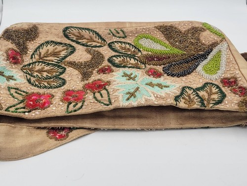 handbag  floral embroided made india - Picture 12 of 23