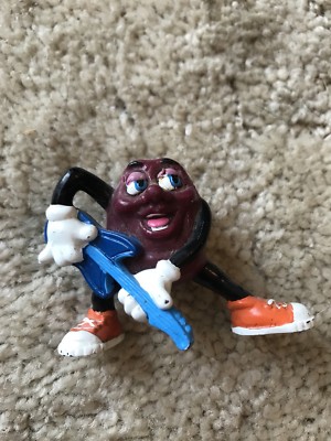 Vintage California Raisins Applause ''Guitar Player'' PVC Figure Only Rare