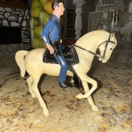 HARTLAND 1950's PALADIN MINI WESTERN FIGURE WITH PRANCER HORSE - Picture 11 of 18