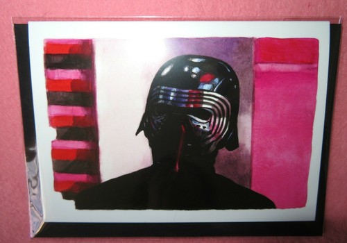 STAR WARS KYLO REN aka BEN SOLO BIRTHDAY GREETING CARD GIFT Art Blackkingsdream - Picture 78 of 84