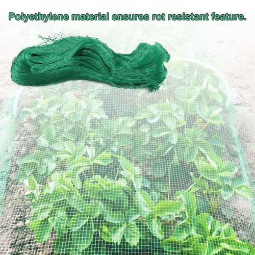 33FT x16FT Protection Netting Anti Bird Mesh for Crops Plants Pond Fruits Garden - Picture 3 of 13