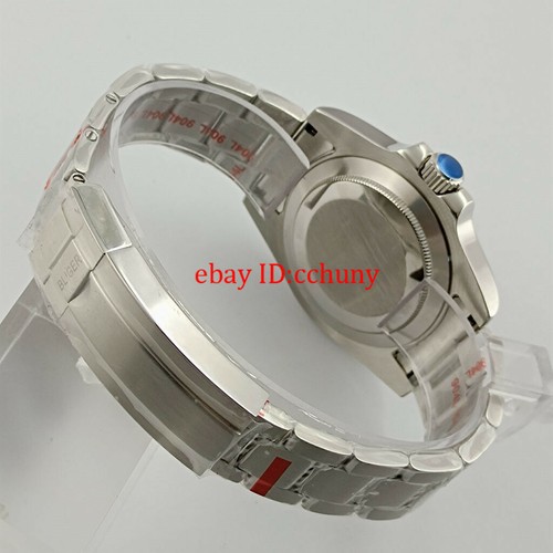 40mm brown Sterile Dial Sapphire Glass Luminous NH35 Automatic men's Watch - Picture 6 of 8