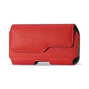 Samsung-Galaxy-S3-I9300-Case-Horizontal-Leather-Pouch-Pattern-w-Belt-Clip-Red