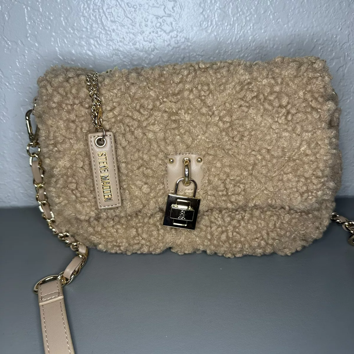 chanel precision bag ,, fuzzy brown bag that’s so