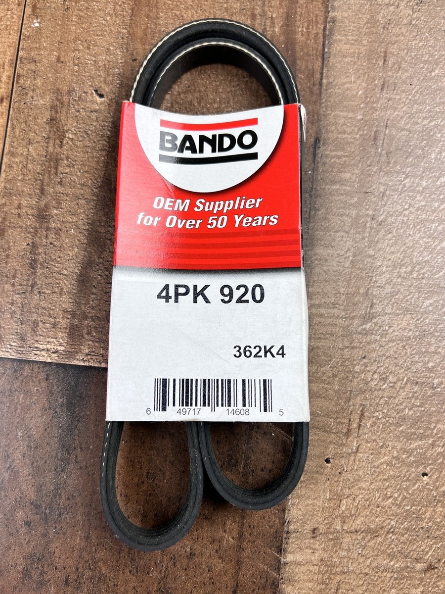 New bando Belt 4PK920 Fits Acura; Suzuki; Nissan; Dodge