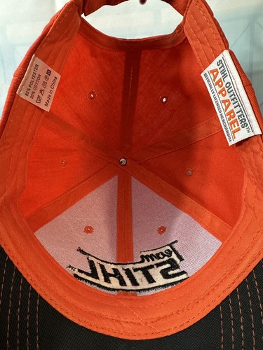 Team Stihl Outfitters Chainsaw Trucker Hat 8402098 Blaze Hunting Safety Orange - Picture 11 of 12