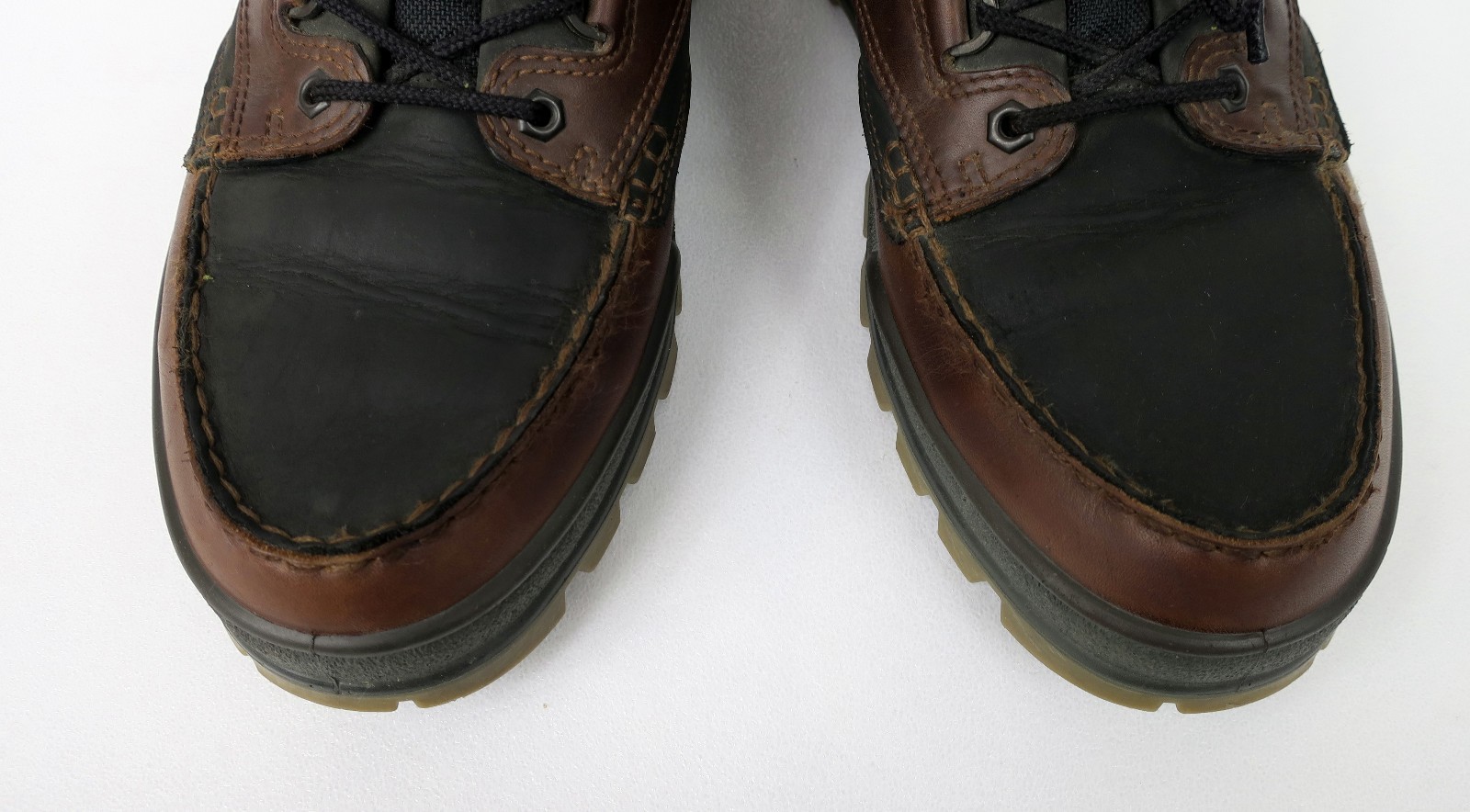 Ecco Track in Pelle Impermeabili Da Passeggio Scarpe Da Trekking Goretex taglia EU-46 UK-11.5
