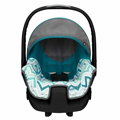Evenflo Nurture Convenient Comfort Infant Car Seat Carine Light Blue Comfort Infant Car Seat Carine Light, Evenflo Nurture Car Seat Cover