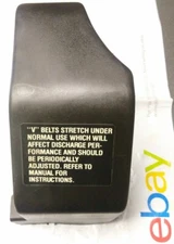 Murray Craftsman TRS26 Snowblower  4" Wide Belt Cover  580772, 760497, 1501052MA