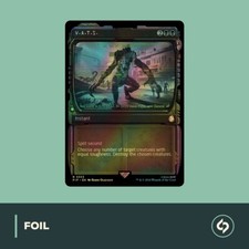 MTG | V.A.T.S. | FALLOUT | NM | EN | SHOWCASE | FOIL | MAGIC