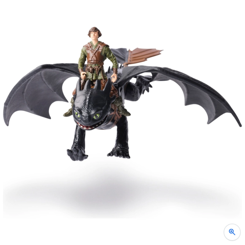 Dreamworks How to Train Your Dragon Action Figure Sdentate e Singhiozzo Confezione da 2 - Foto 5 di 24