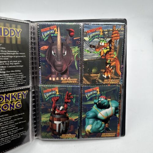 Nintendo Power Card Collection con raccoglitore ufficiale Mario RPG Street Fighter - Foto 11 di 19