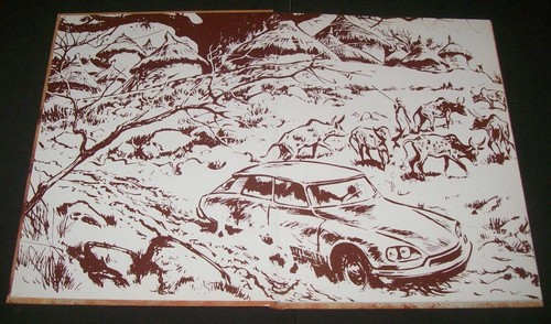 Graphic Comic Dutch WW2 Citroen De Vruchten van Passie 1998 De la Royere Follet - Imagen 2 de 8